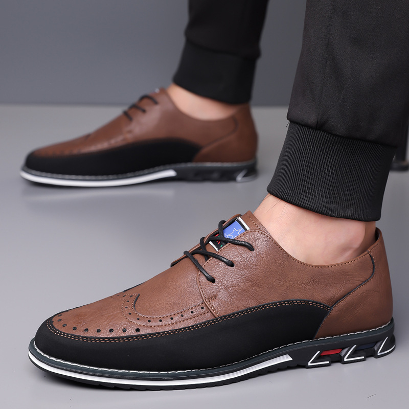 🔥Promotion – 60% OFF🔥 Comfortable & Breathable Men's Walking Shoes with Arch Support — Wear All Day, Say Goodbye to Pain