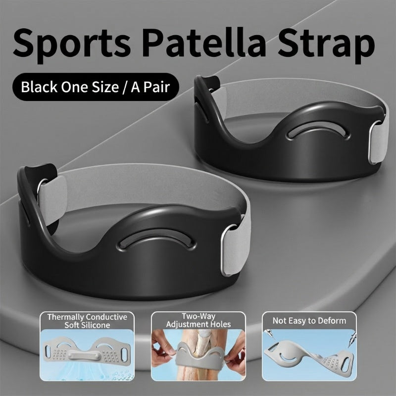 🔥Limited Time Promotion 40% OFF🔥Silicone Knee Patella Strap-Shock-Absorbing & Breathable Support