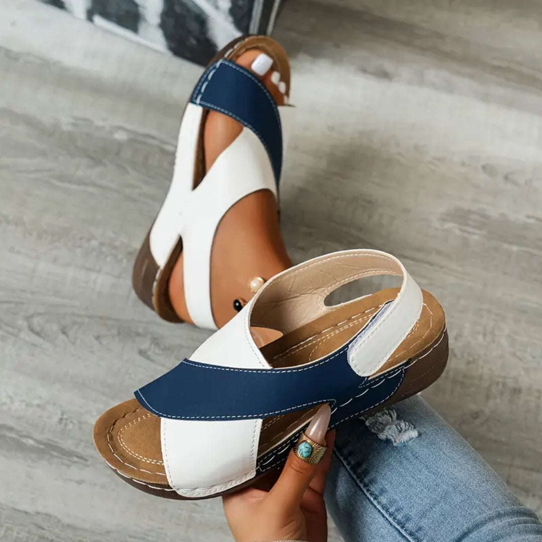 Women's Orthopedic Leather Sandals – Bella Delux