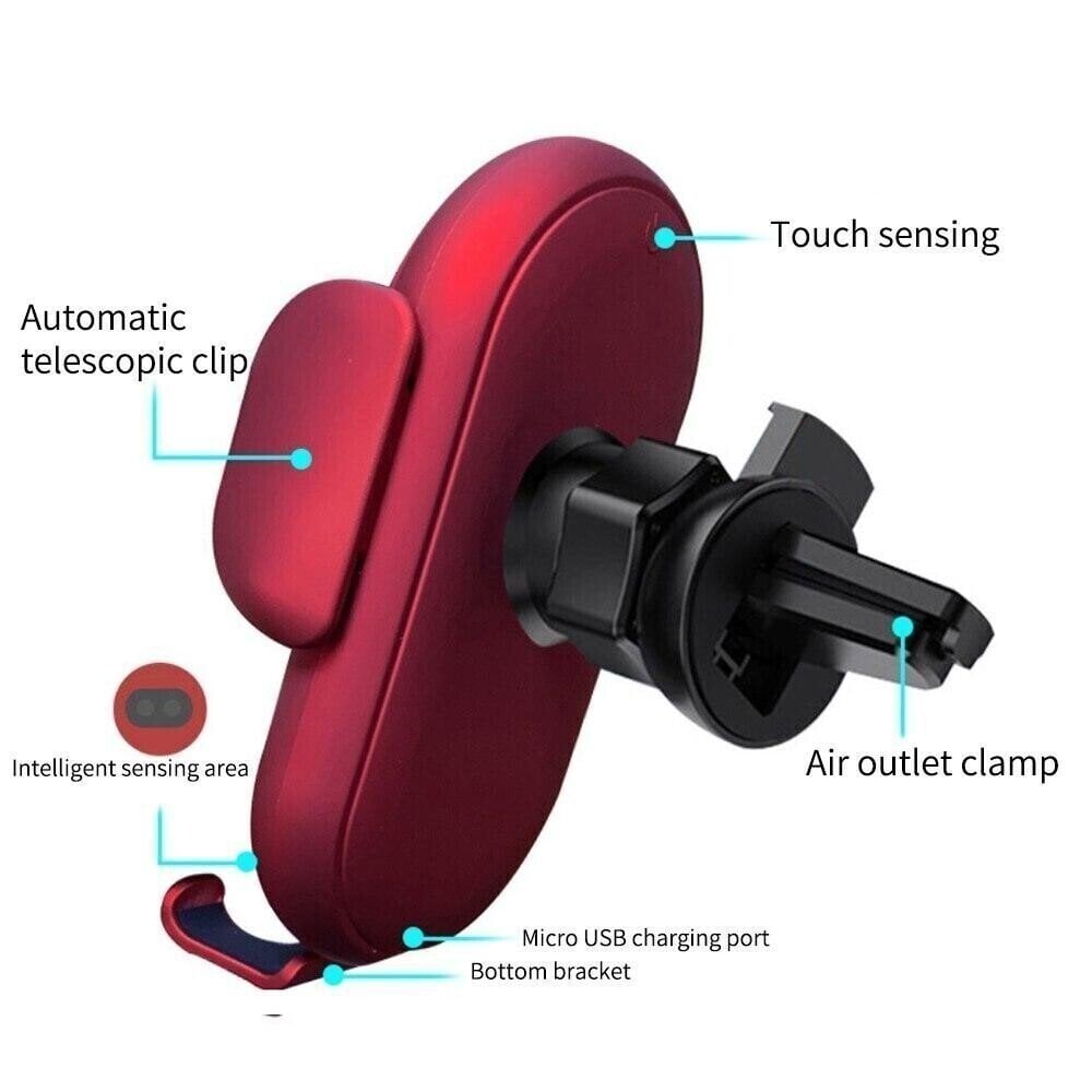 (🎄 NOW-40% OFF) Smart Car Wireless Charger Phone Holder-BUY 2 FREE SHIPPING