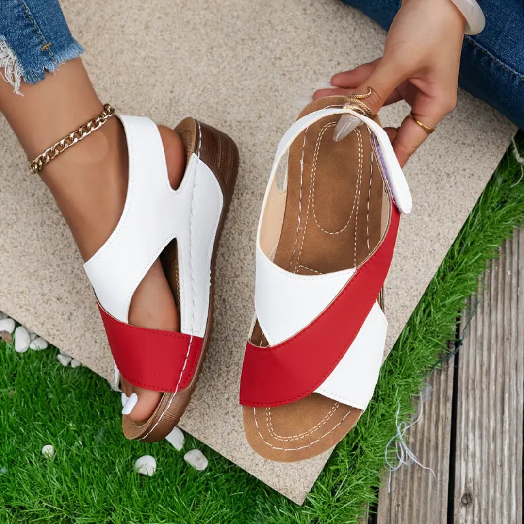Women's Orthopedic Leather Sandals – Bella Delux