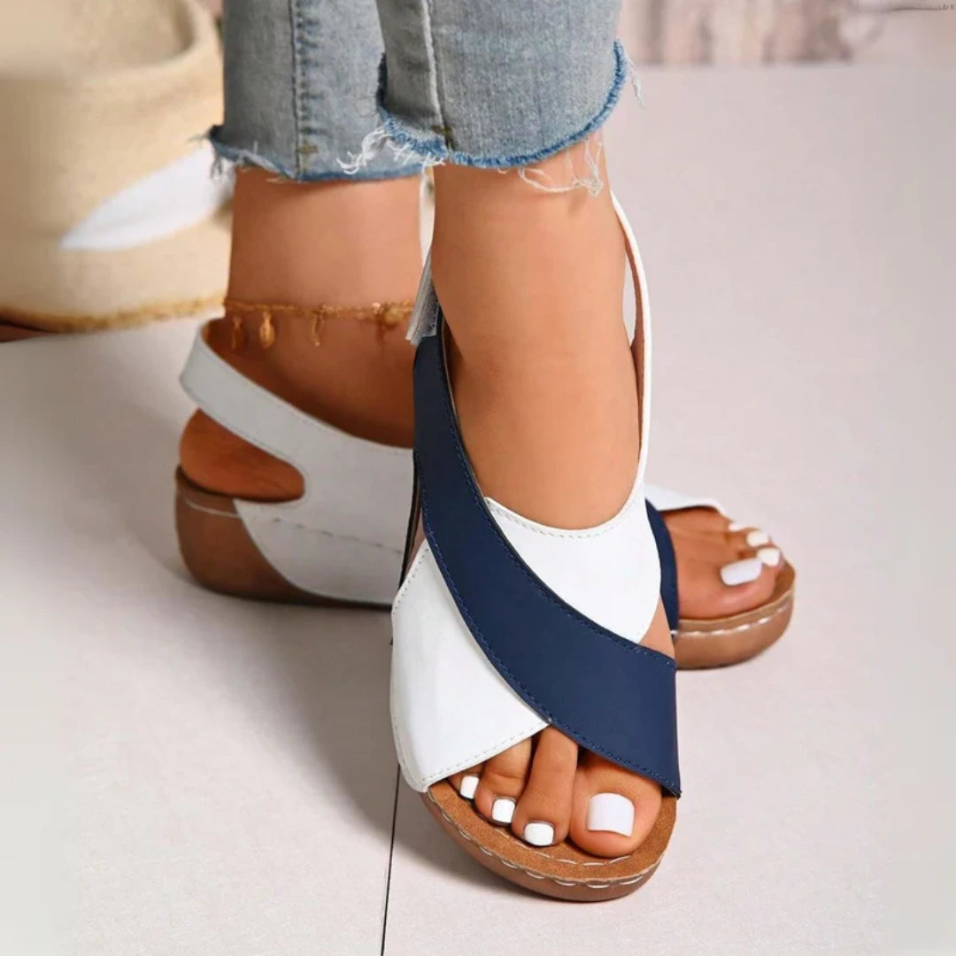 Women's Orthopedic Leather Sandals – Bella Delux