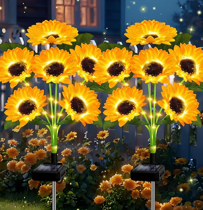 🌻Factory Direct Sales 49% Off - 🌞Solar LED Sunflower Garden Lights