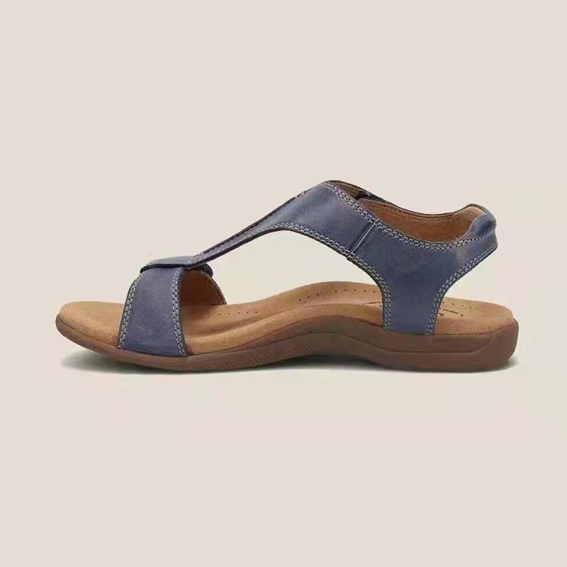 🔥Last Day Promotion 50% OFF - Comfortable Women's Velcro Wedge Orthopedic Sandals