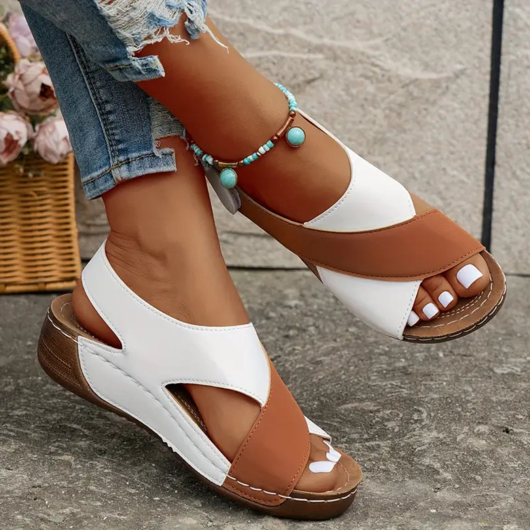 Women's Orthopedic Leather Sandals – Bella Delux