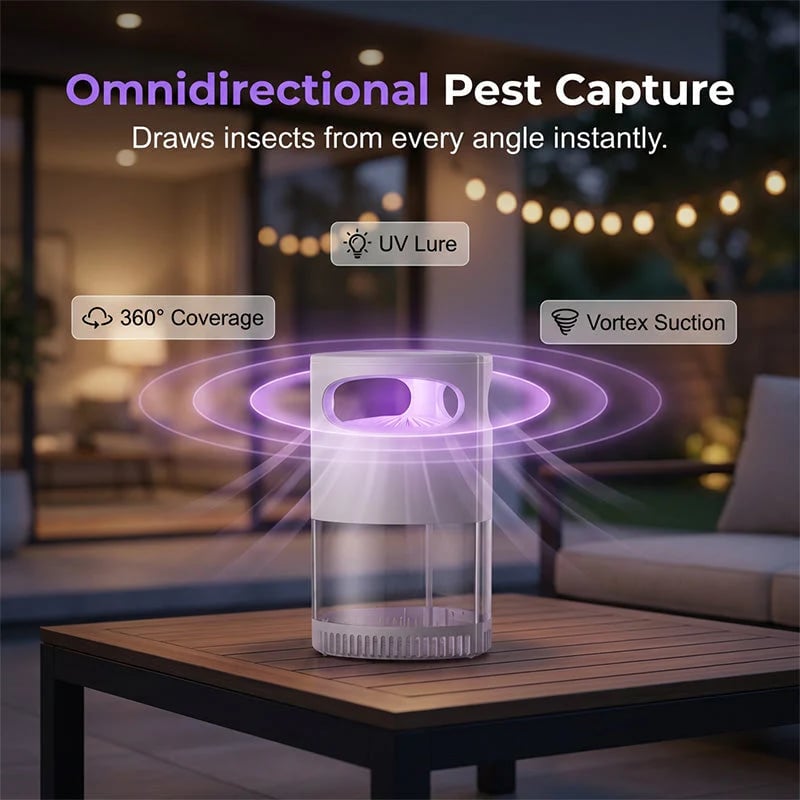 🦟 50% OFF! UV Mosquito Killer Lamp – quiet, USB, chemical-free. 50K+ sold! 🔇🌙