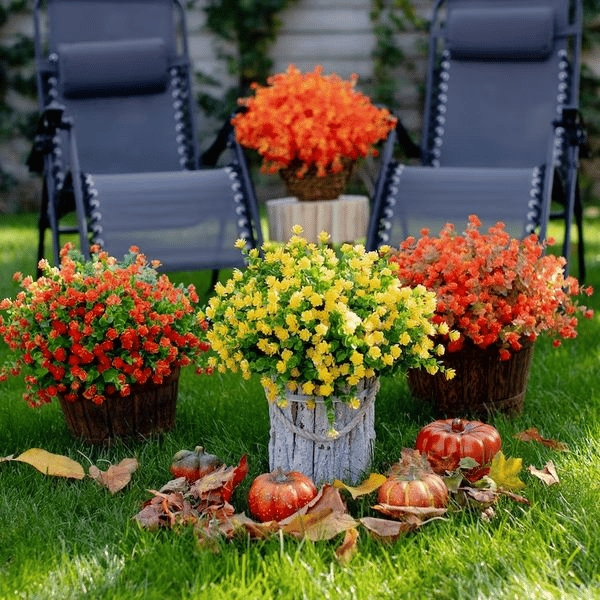 🔥 LAST DAY 49% OFF 🔥Outdoor Artificial Flowers💐