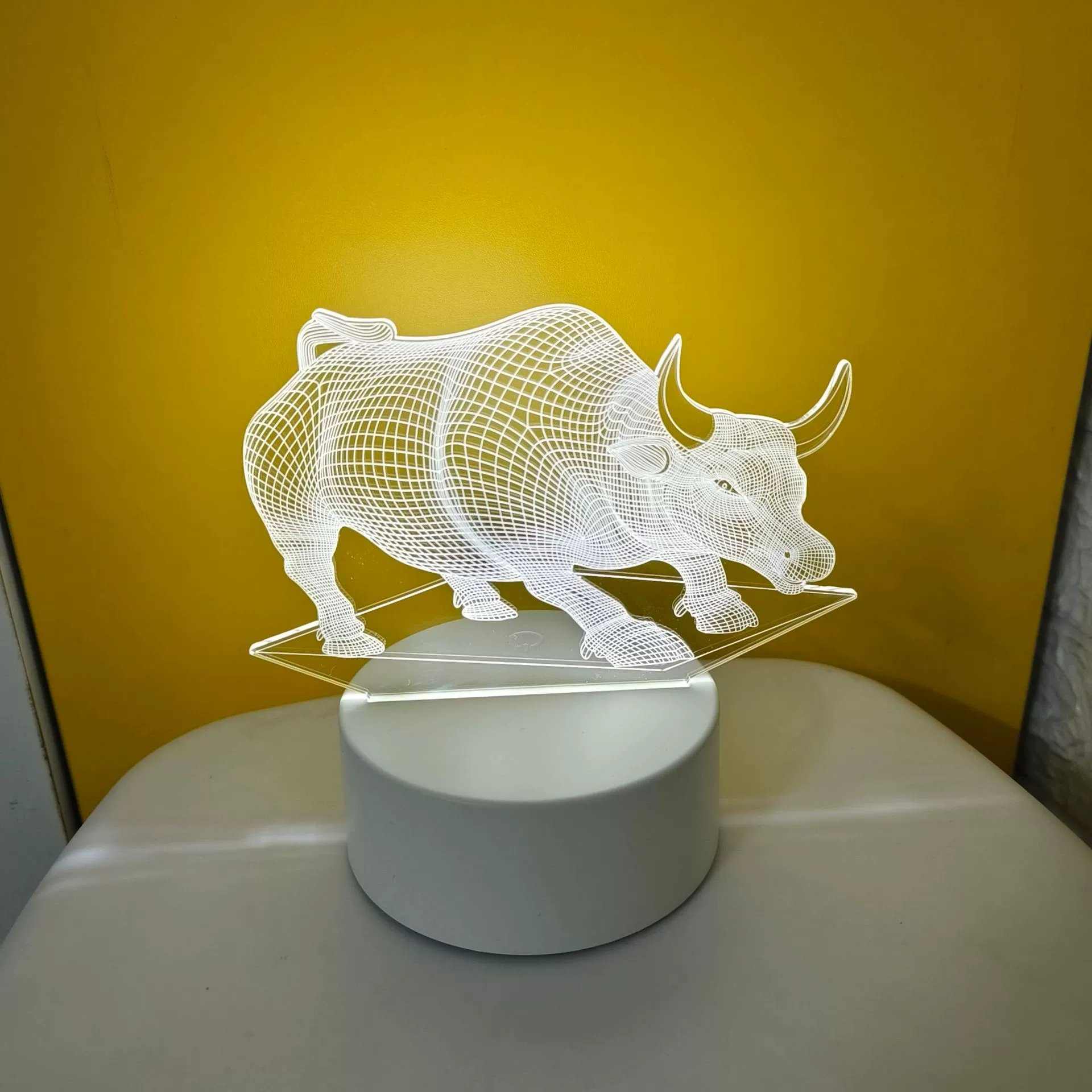 ✨ 3D Illusion Night Light — Creative LED Mood Lamp with Multi-Color Lighting