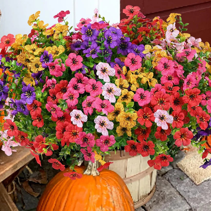 Upgraded High-grade  Material 🌱 Rainproof Lifelike Artificial Flowers With UV-Shield Coating