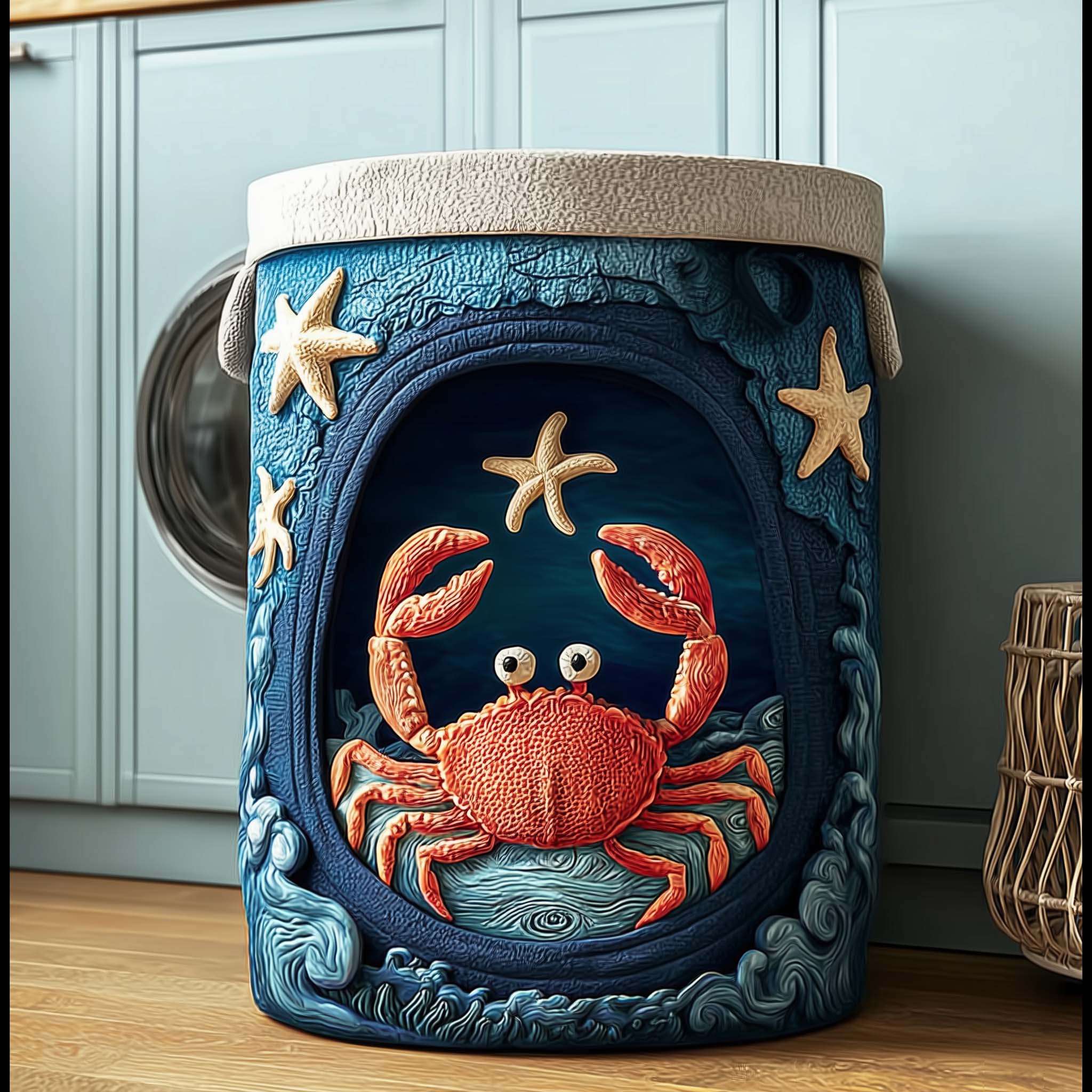 Octo Explorer Quilted Laundry Basket GFTOMA8040