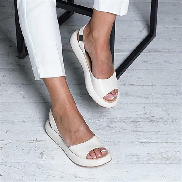 Women's Orthopedic Open Toe Leather Sandals