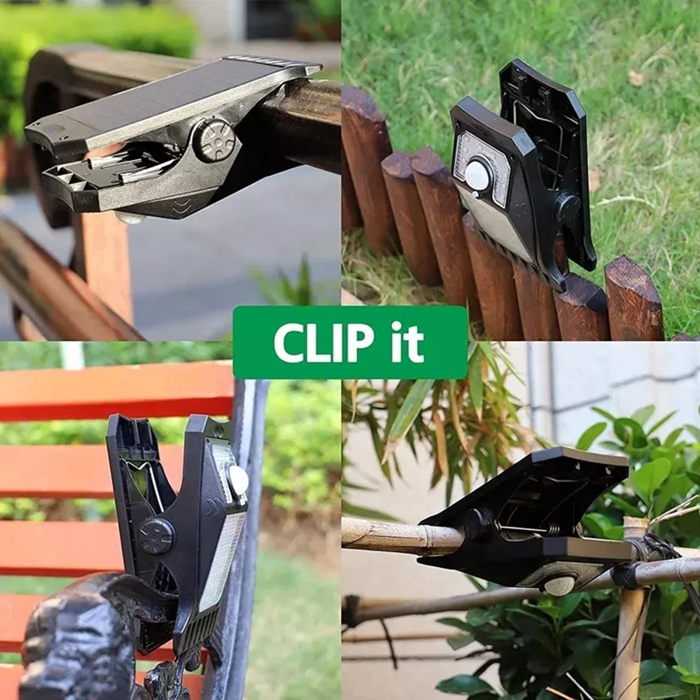 Outdoor solar garden lights and motion-activated lights 🌟