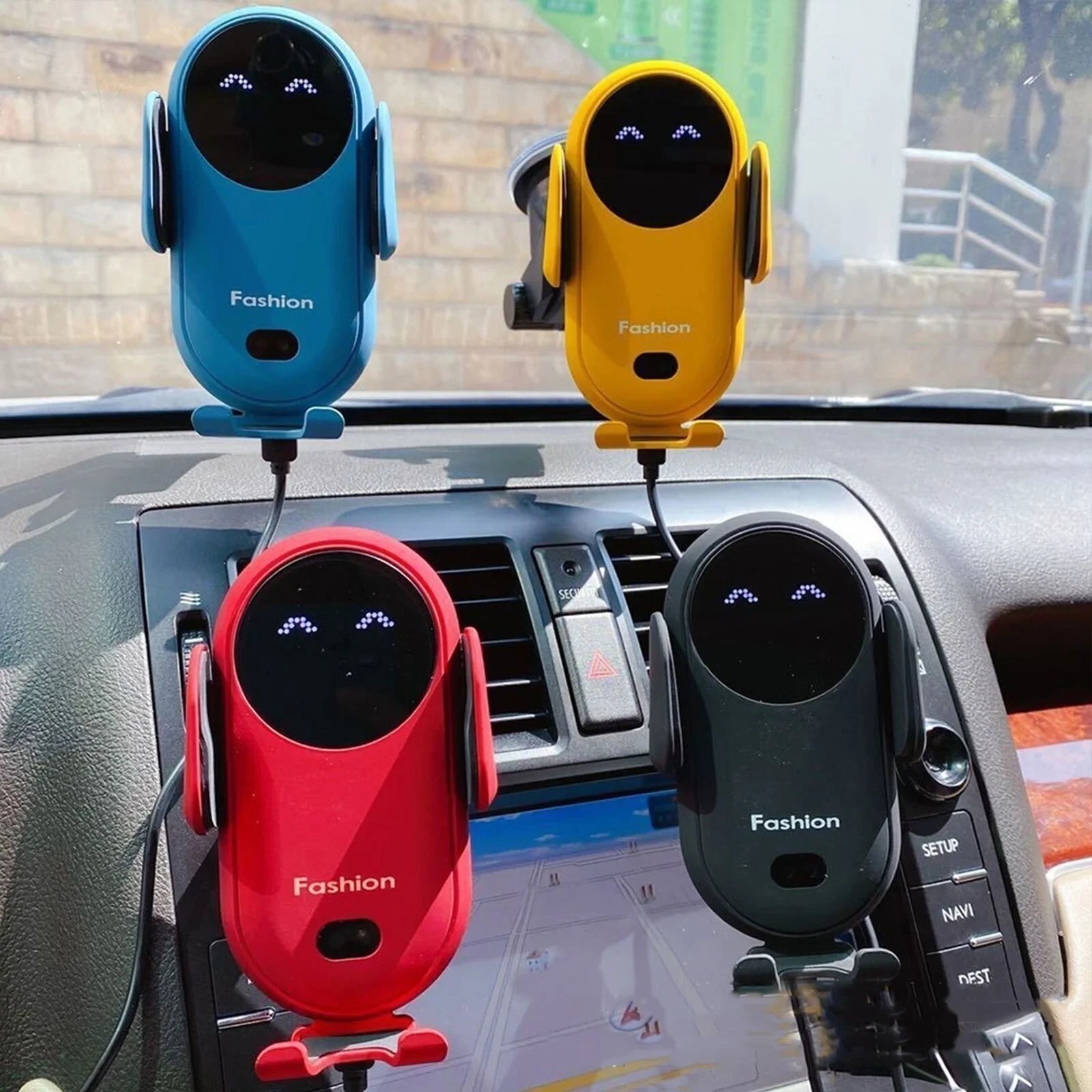 (🎄 NOW-40% OFF) Smart Car Wireless Charger Phone Holder-BUY 2 FREE SHIPPING