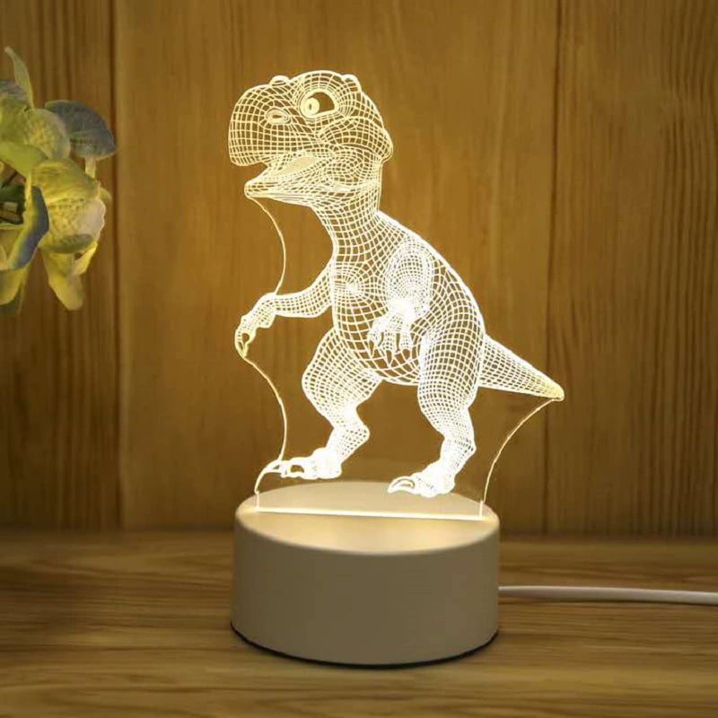 ✨ 3D Illusion Night Light — Creative LED Mood Lamp with Multi-Color Lighting