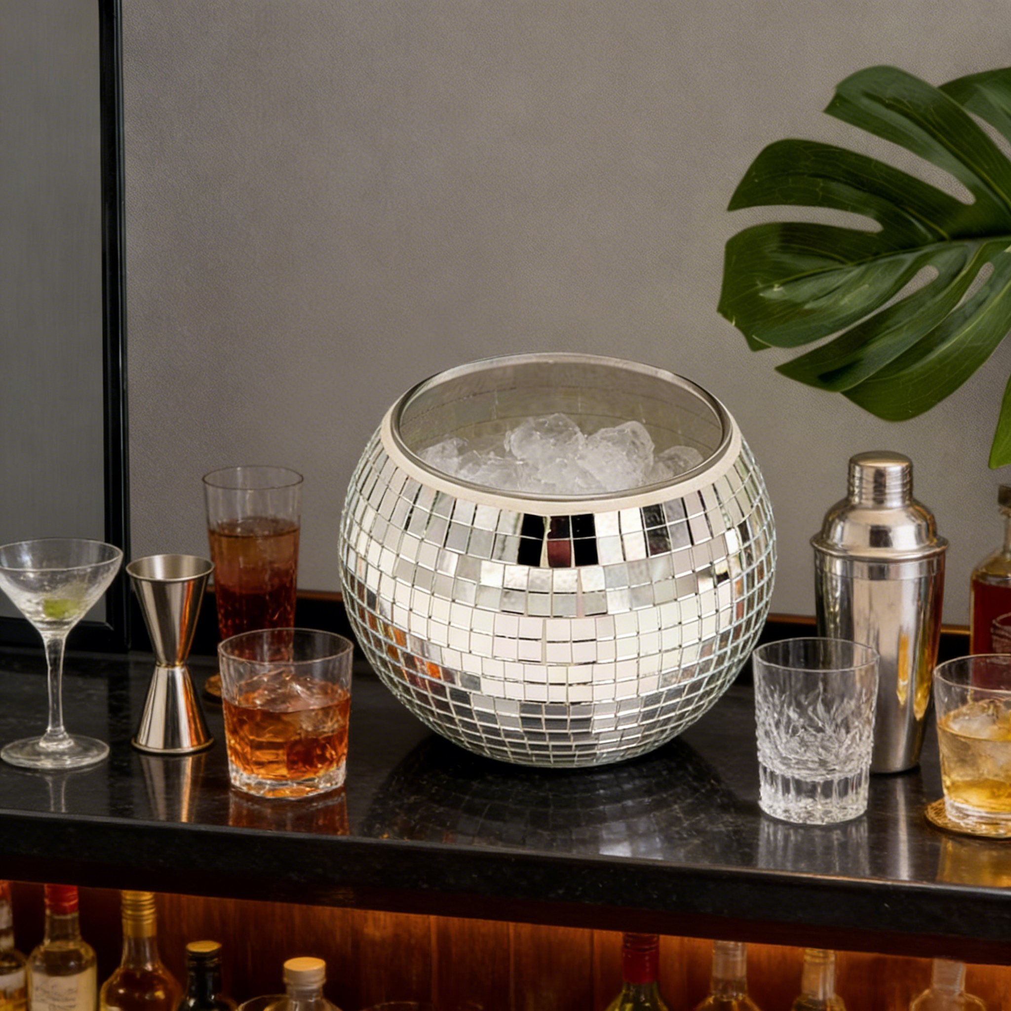 ✨️Disco Ball Ice Bucket – Large Retro Party Essential