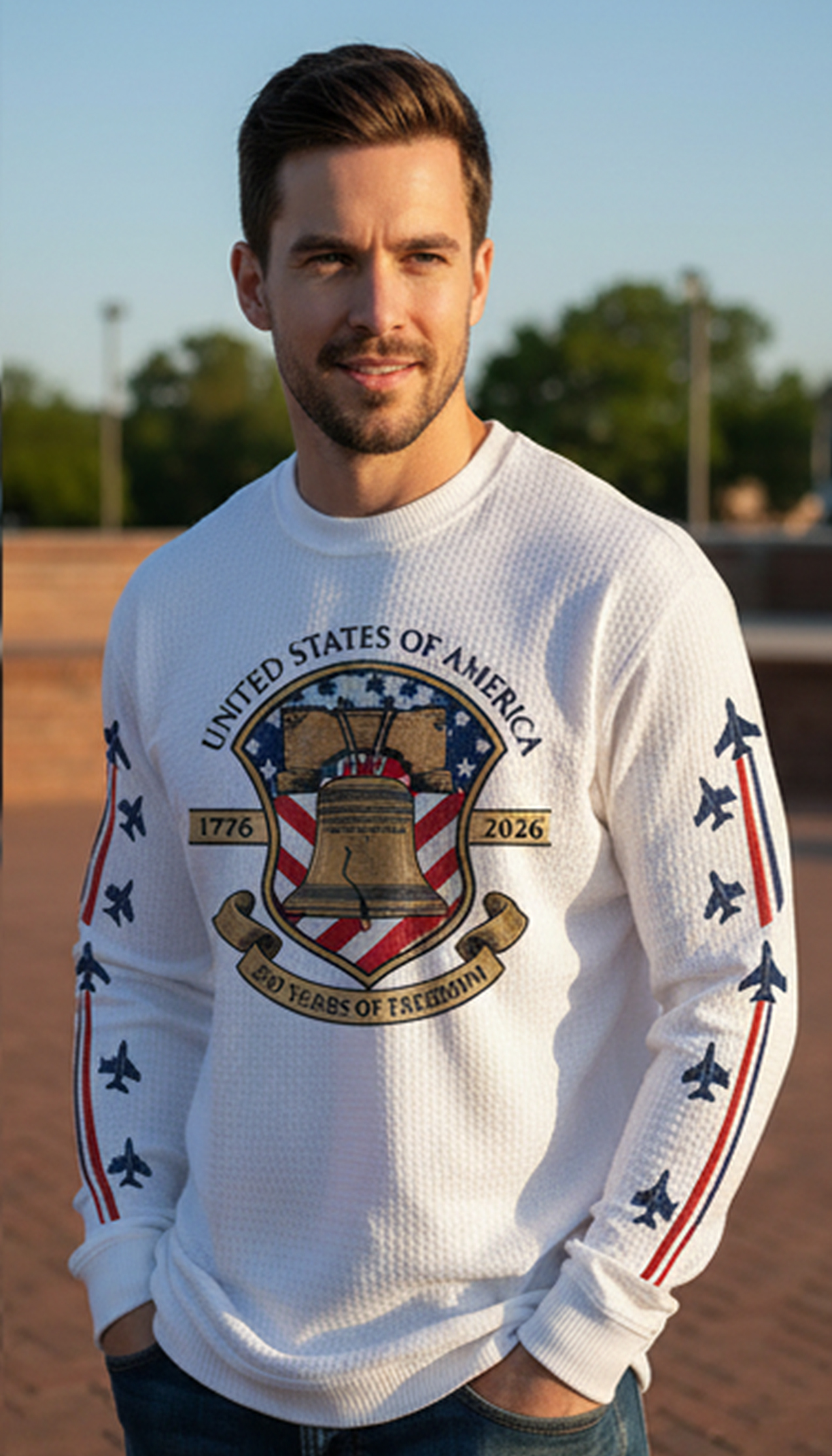 Honor Our History: American Eagle 250th Anniversary Sweatshirt
