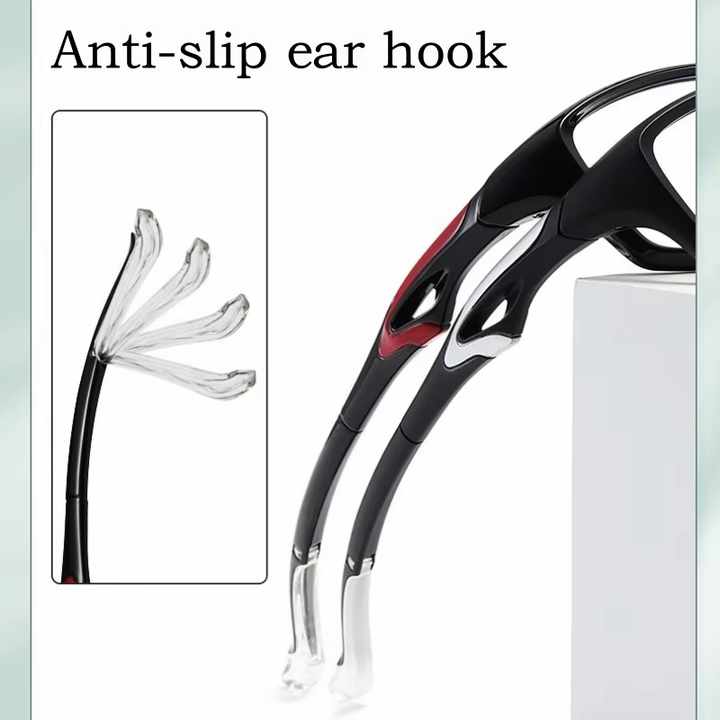 Ultra-light TR90 Multifocal Photochromic Progressive Anti-Blue Light Sport Reading Glasses