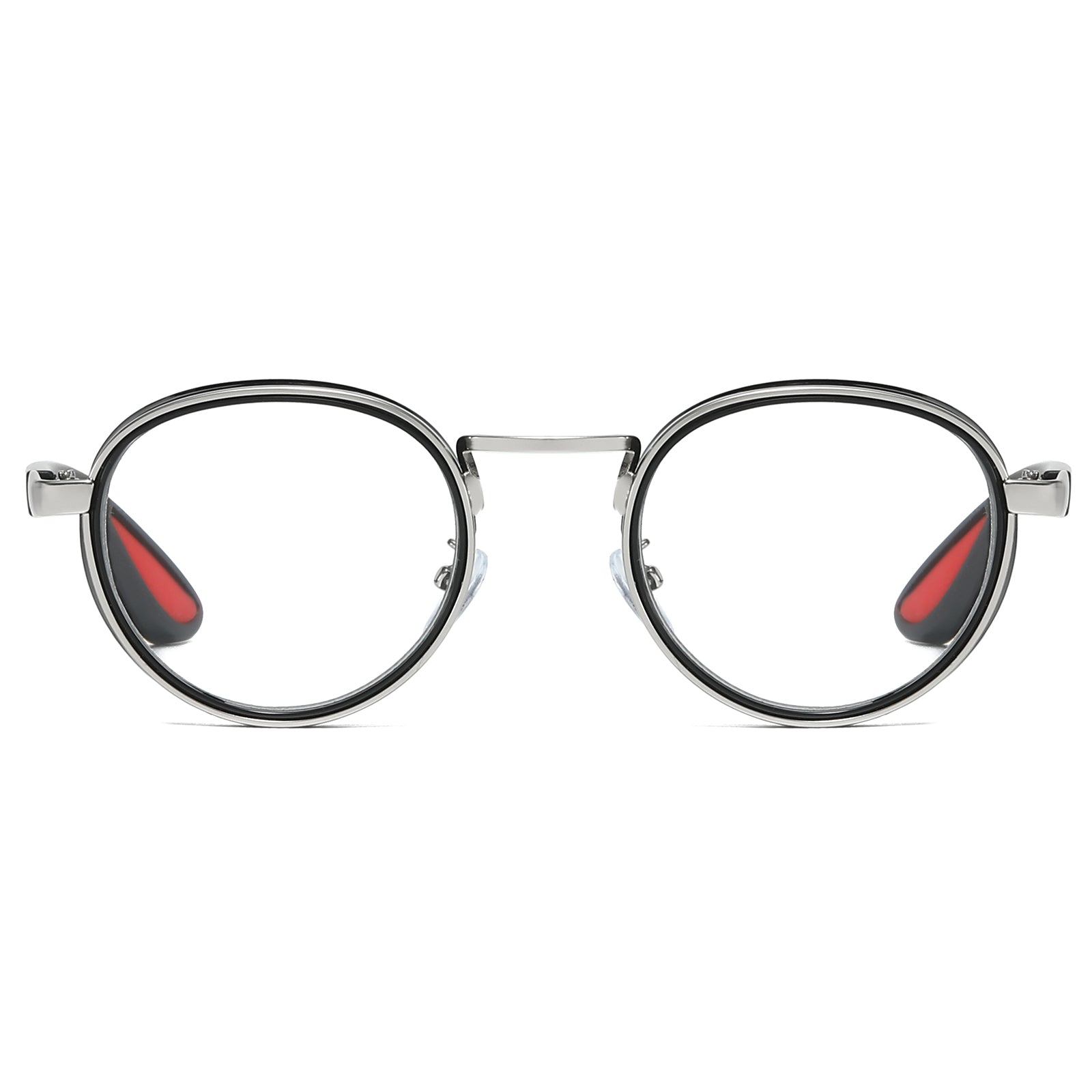 JollyNova HD7 Readers Anti-Fatigue Anti-Blue Light Men's Oval Reading Glasses