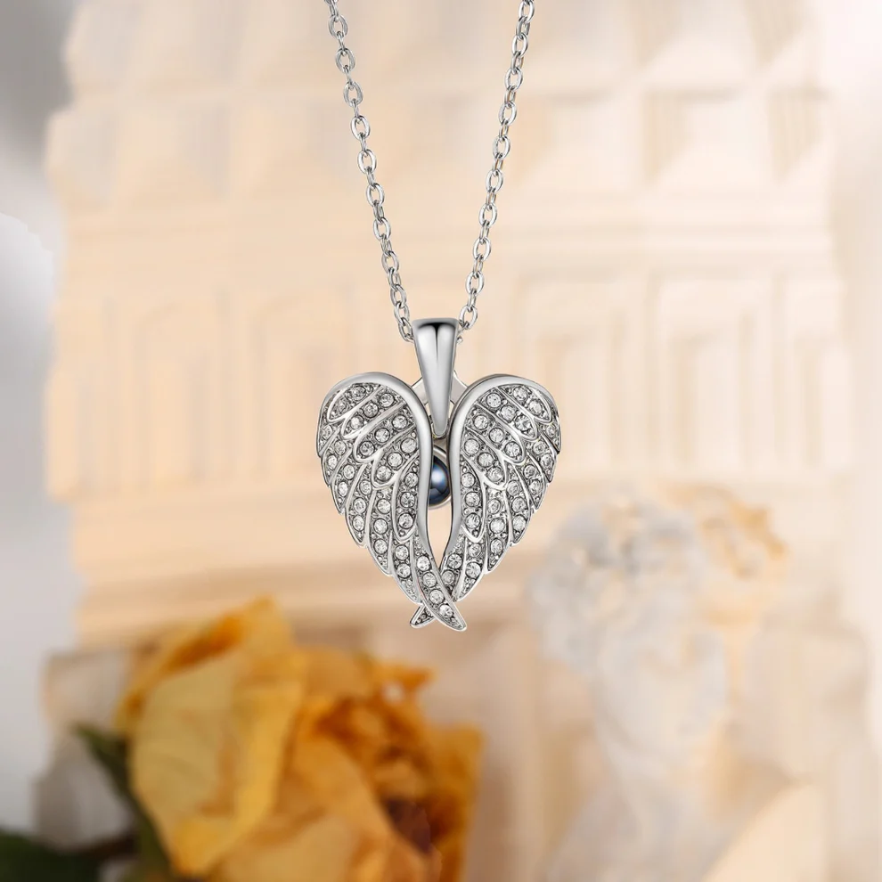 Personalized Photo Projection Necklace – Custom Memory Jewelry Gift