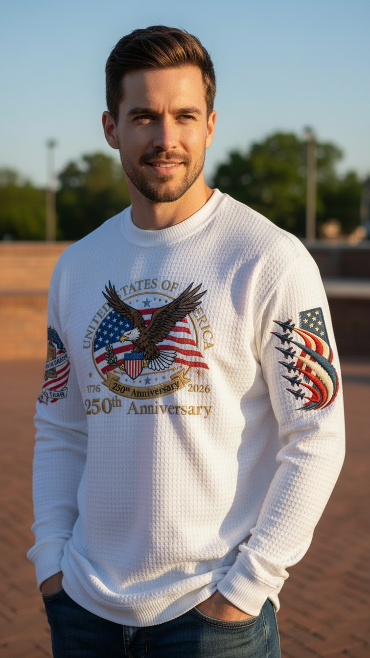 1776-2026 American Eagle 250th Anniversary Commemorative Pullover