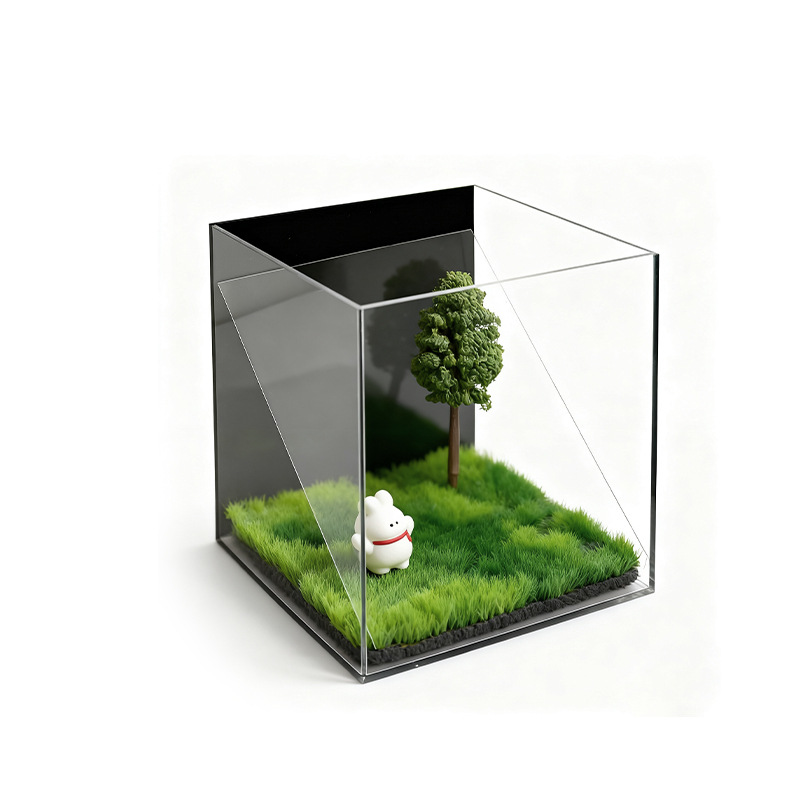 Pet Holographic Projection Digital House Acrylic Pet Souvenir Cat 3D Projector Dog Digital Immortality Box