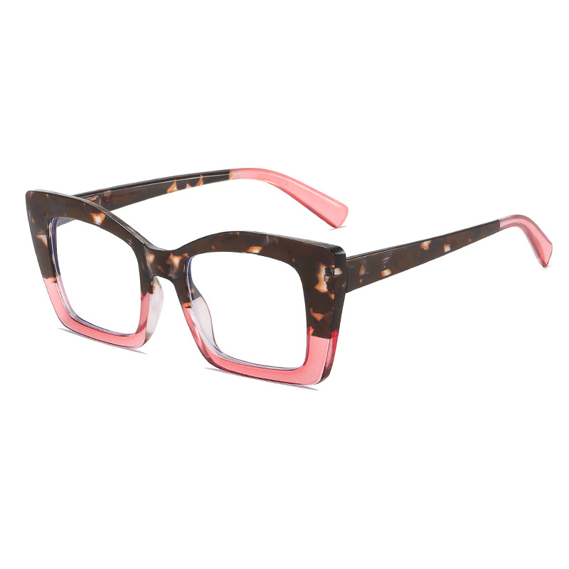 Amazon'S New Large-Frame Anti-Blue Light Reading Glasses, Retro Trend, Middle-Aged And Elderly Spring-Legged High-Definition Reading Glasses