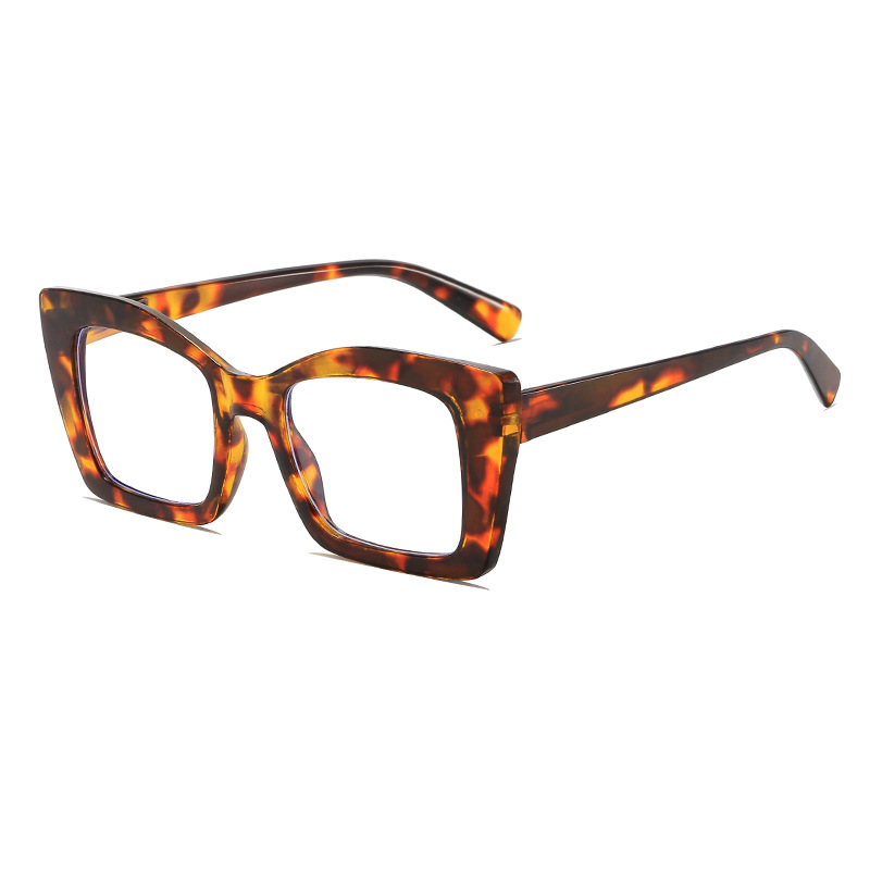 Amazon'S New Large-Frame Anti-Blue Light Reading Glasses, Retro Trend, Middle-Aged And Elderly Spring-Legged High-Definition Reading Glasses