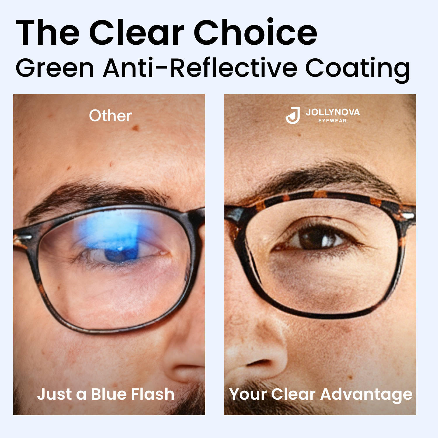 JollyNova HD7 Readers Anti-Blue Light Men's Vintage Round Progressive Multi-focus Reading Glasses