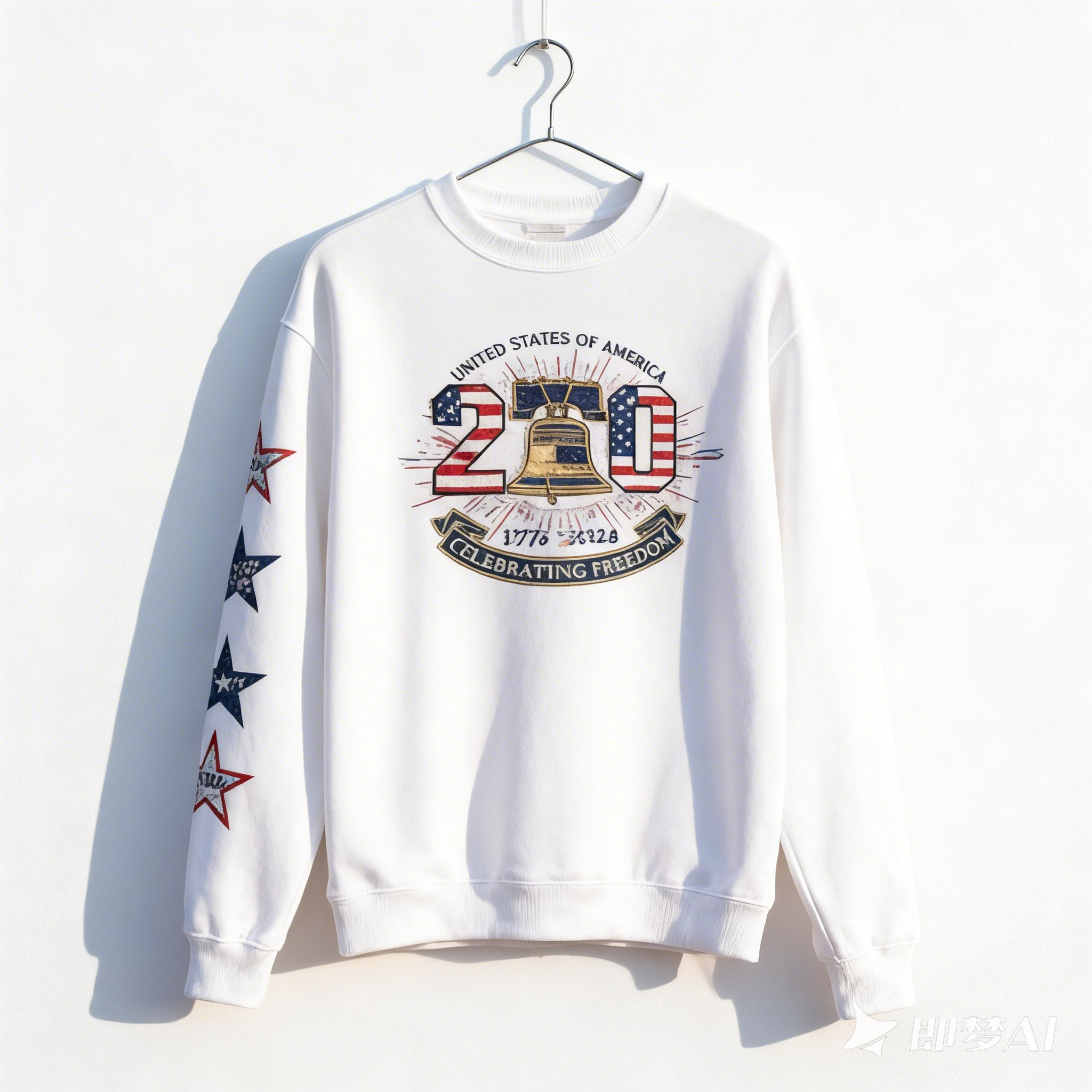 Vintage American Eagle 250th Anniversary Waffle Sweatshirt