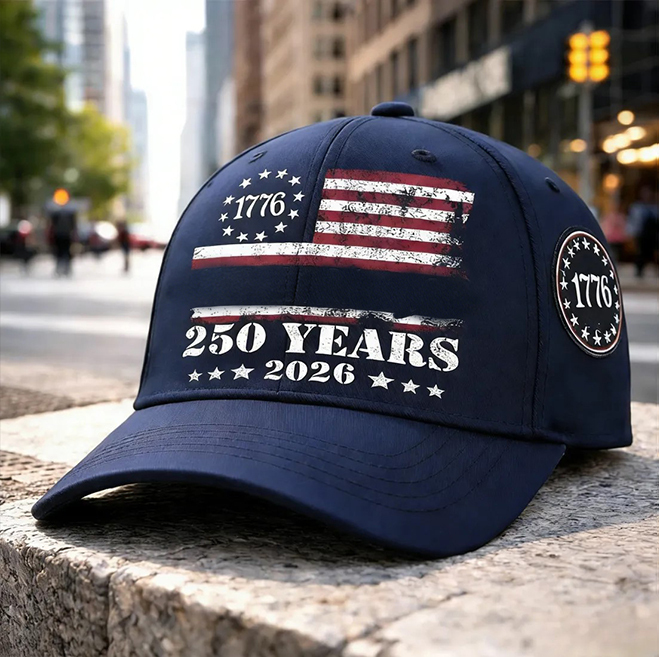 American-style trendy printed baseball cap!