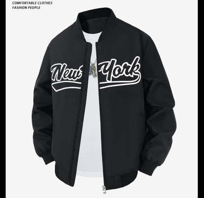 2026 Newest Letter Print Sporty Casual Jacket!