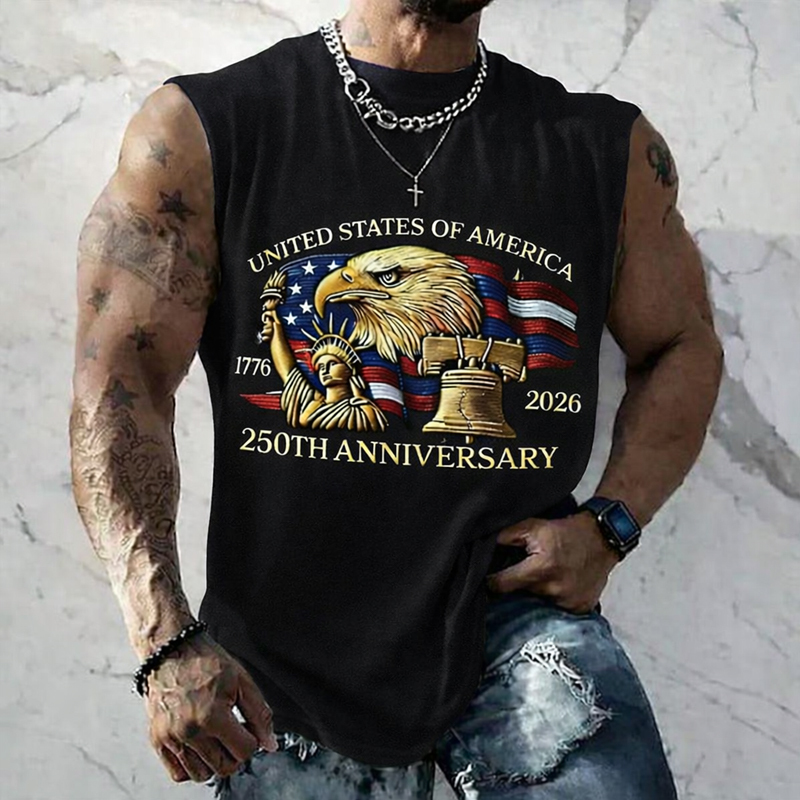 Men's 250th Anniversary Printed Tank Top