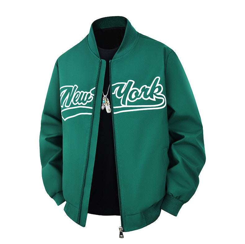 2026 Newest Letter Print Sporty Casual Jacket!