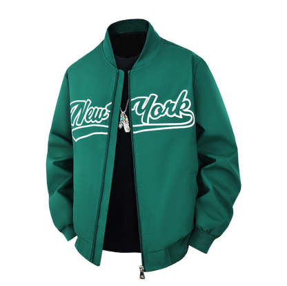 2026 Newest Letter Print Sporty Casual Jacket!