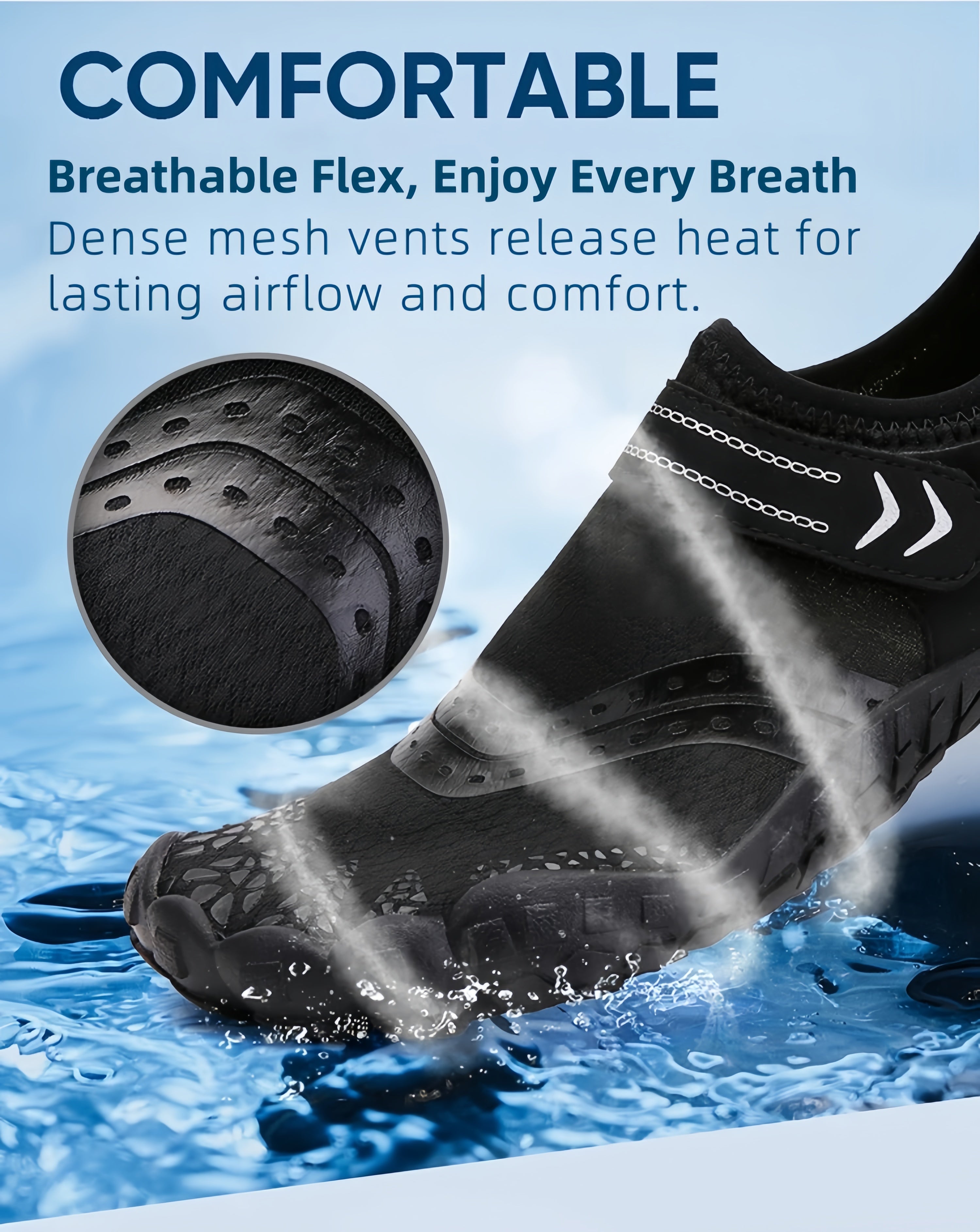 UltraBounce Grip Sneakers — Lightweight, Breathable, Quick-Dry