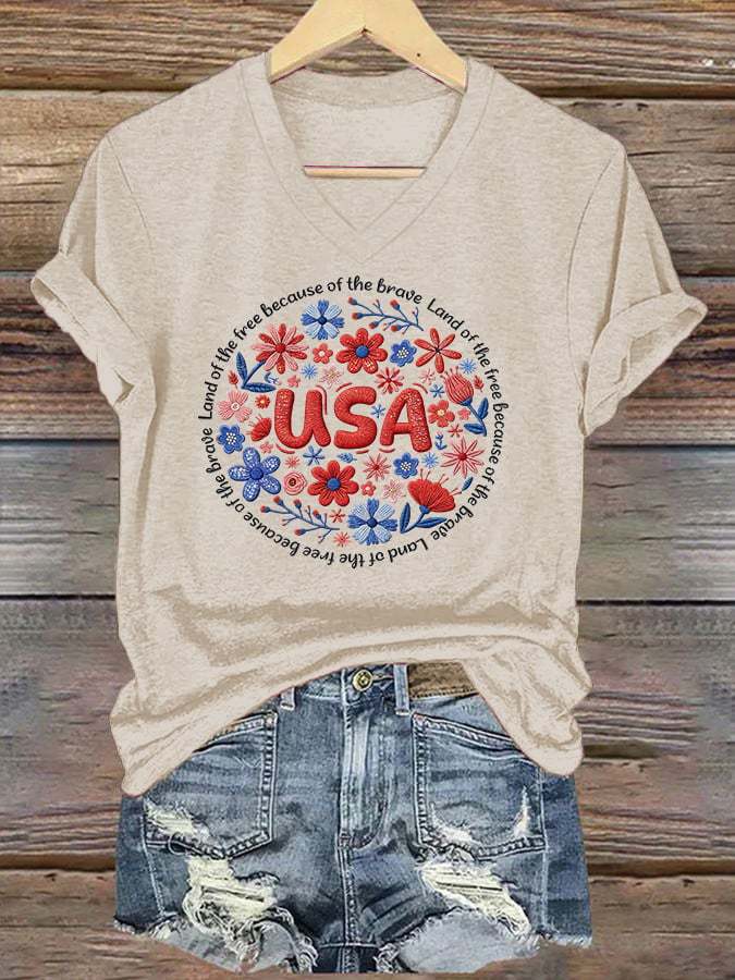 Women's Casual American 250 Commemorative T-shirt