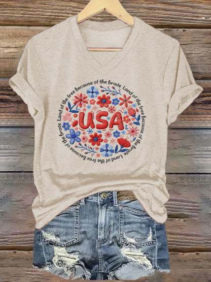 Women's Casual American 250 Commemorative T-shirt