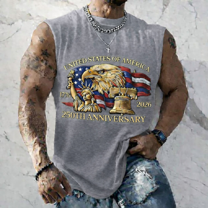 Men's 250th Anniversary Printed Tank Top