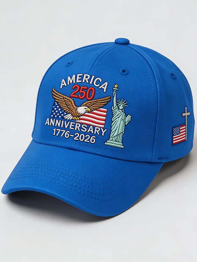 USA 250th Anniversary Faith Print  Hat