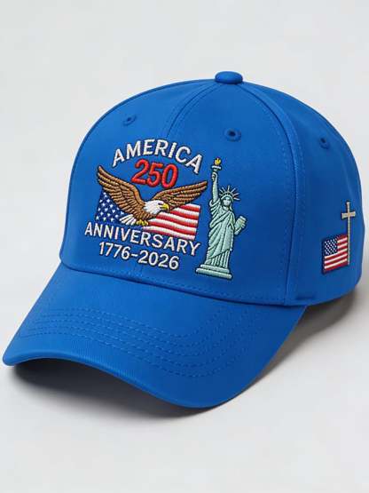 USA 250th Anniversary Faith Print  Hat