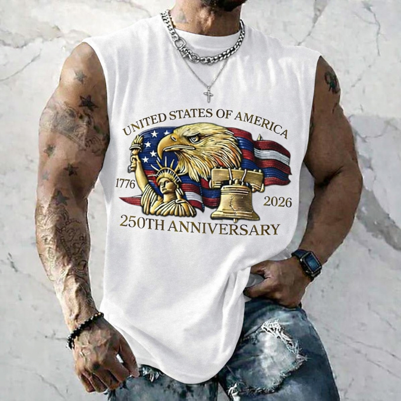 Men's 250th Anniversary Printed Tank Top