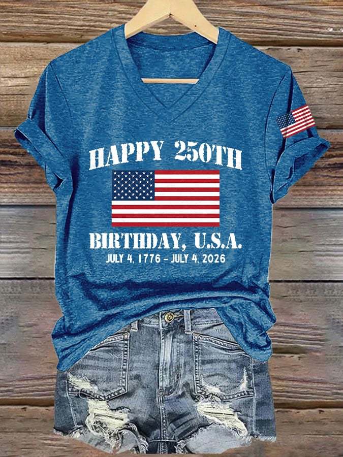 Women's Casual Printed Short-Sleeve T-Shirt