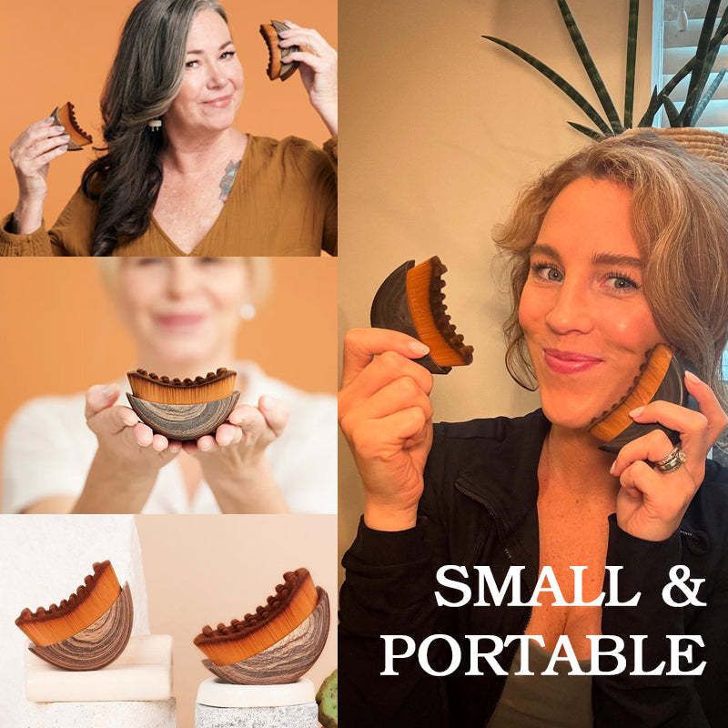 💆♀️ Lymphatic Contour Facial Brush | Each brush sculpts your contours!