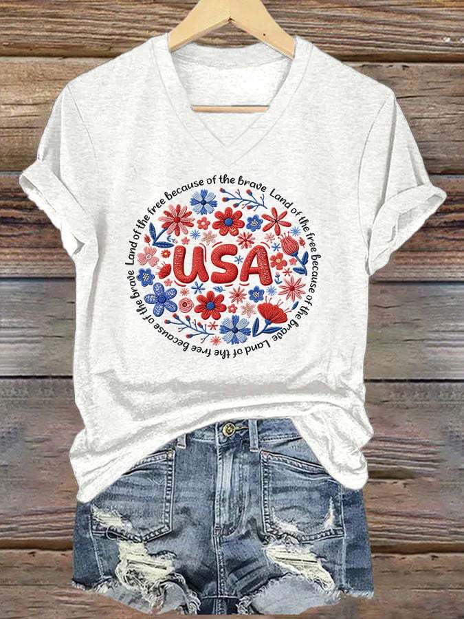 Women's Casual American 250 Commemorative T-shirt