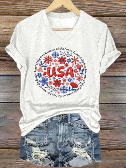 Women's Casual American 250 Commemorative T-shirt