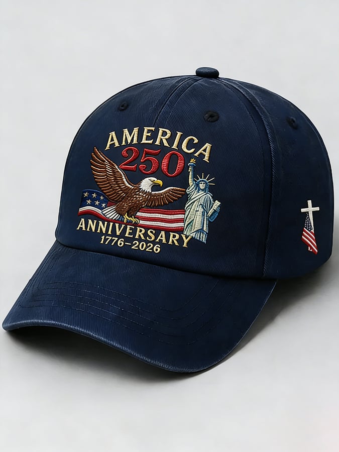 USA 250th Anniversary Faith Print  Hat