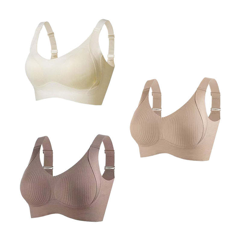 🎁Buy 1 Get 1 Free💕Women's Ribbed Push Up Adjustable Wireless Bra