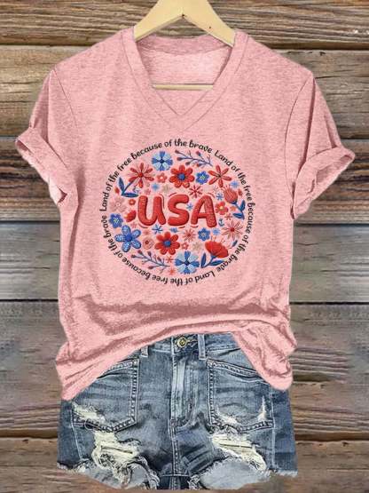 Women's Casual American 250 Commemorative T-shirt