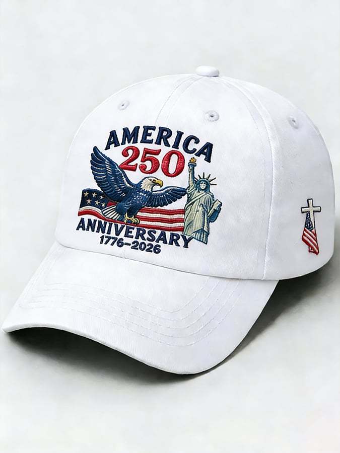 USA 250th Anniversary Faith Print  Hat
