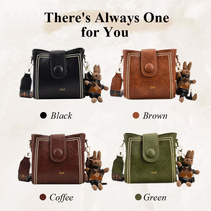 👜Vintage-Modetasche mit verstellbarem, breiterem Schultergurt